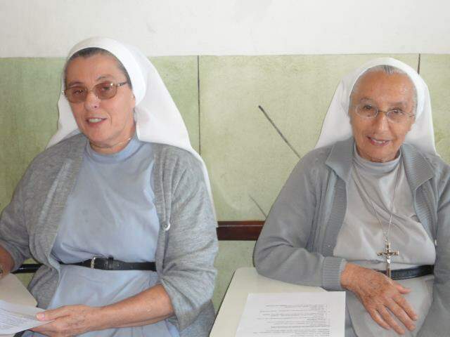 Irmãs Teresa e Rita que atuam desde a primeira fase das Missões Redentoristas